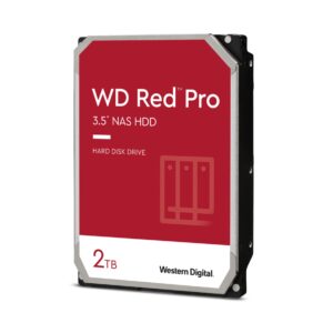 Hårddisk WD Red Pro WD2002FFSX 2TB/8.9/600/72 SATA III 64MB (D) (CMR)