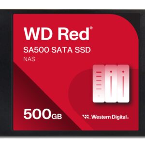 SSD WD RED SA500 500GB NAS SATA3 2.5 7mm WDS500G1R0A 3D NAND