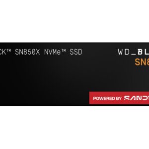 SSD WD Black 4TB SN850X Gaming NVME M.2 PCIe 4.0 x4 WDS400T2X0E