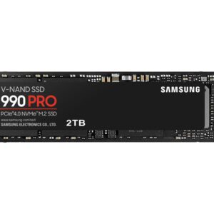 SSD Samsung 990 Pro M.2 2TB NVMe MZ-V9P2T0BW PCIe 4.0 x4