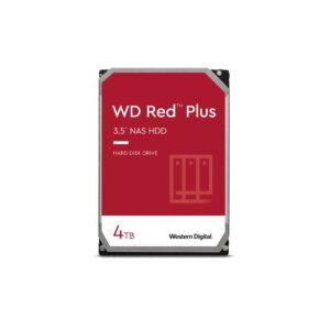 Hårddisk WD Red Plus WD40EFPX 4TB/8.9/600 SATA III 256MB (D) (CMR)