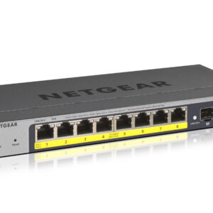 NETGEAR Switch stationär Gigabit Smart 8-portars 10/100/1000 GS110TP-300EUS
