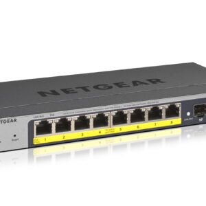 NETGEAR Switch stationär Gigabit Smart 8-portars 10/100/1000 GS110TP-300EUS