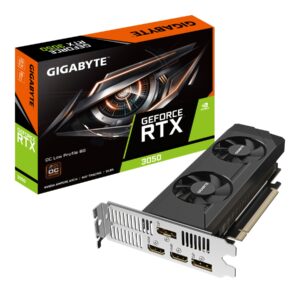 VGA Gigabyte GeForce® RTX 3050 6GB OC Lågprofil
