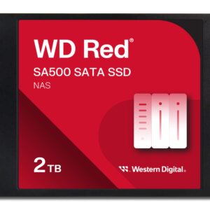 SSD WD RED SA500 2TB NAS Sata3 2,5 7 mm WDS200T2R0A 3D NAND