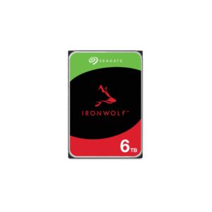 Hårddisk Seagate IronWolf NAS ST6000VN006 6TB SATA III 256MB (D)