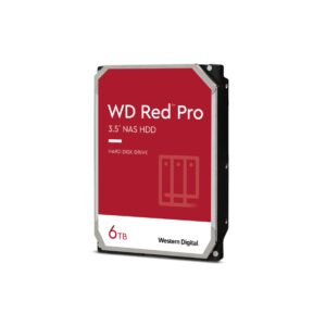 Hårddisk WD Red Pro WD6005FFBX 6TB/8.9/600/72 SATA III 256MB (D) (CMR)