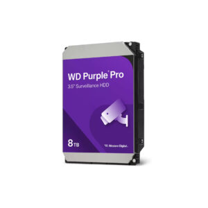 Hårddisk WD Purple WD8002PURP 8TB - 6Gb/s SATA III 256MB (D)