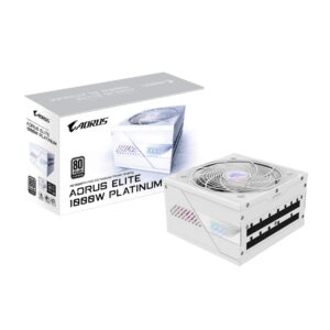 Gigabyte AORUS ELITE P1000W PC-nätaggregat - 1000W Platinum White