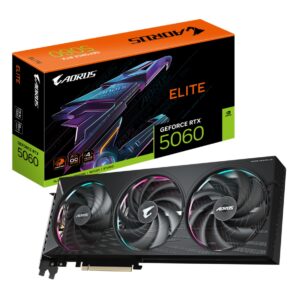 VGA Gigabyte GeForce® RTX 5060 8GB AORUS ELITE