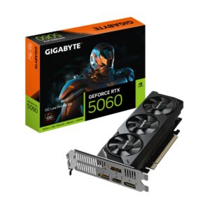 VGA Gigabyte GeForce® RTX 5060 8GB OC Lågprofil