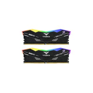 DDR5 32GB KIT 2x16GB PC 6000 Team T-Force Delta RGB CL30 FF7D532G6000HC30DC01 svart
