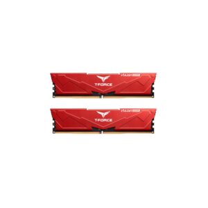DDR5 32GB KIT 2x16GB PC 6000 Team T-Force Vulcan FLRD532G6000HC30DC01 röd