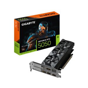 VGA Gigabyte GeForce® RTX 5050 8GB OC Lågprofil
