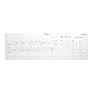 Tangentbord Contour Medical ACTIVE KEY AK-C8112 Trådlöst vit (DE) (AK-C8112-FU1-W/DE)