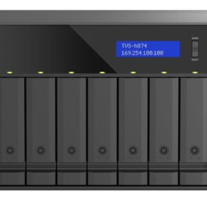 NAS-server QNAP TVS-h874-i5-32G 8-facks