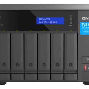 NAS-server QNAP TVS-H674T-I5-32G 6-facks