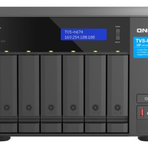 NAS-server QNAP TVS-H674T-I5-32G 6-facks