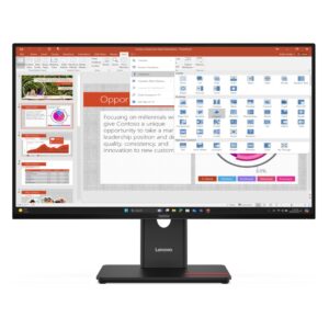 TFT Lenovo ThinkVision T27-40 68,6 cm (27) HDMI, VGA, DisplayPort